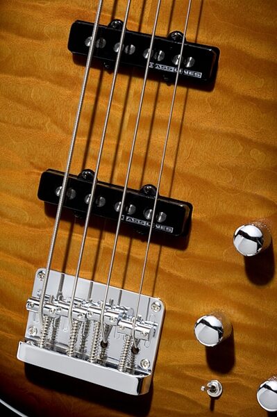 open zoom image for Fender Deluxe Jazz 24 Electric Bass, Closeup