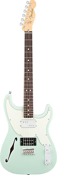 open zoom image for Fender Pawn Shop 72 Electric Guitar (with Gig Bag, Rosewood Fretboard), Surf Green