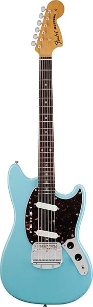 open zoom image for Fender 69 Mustang Electric Guitar, Sonic Blue