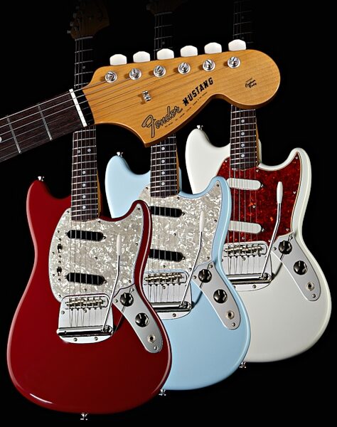open zoom image for Fender 65 Mustang Reissue Electric Guitar, Group