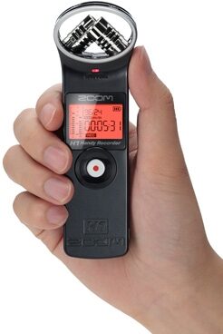 open zoom image for Zoom H1 Portable Digital Recorder, Size