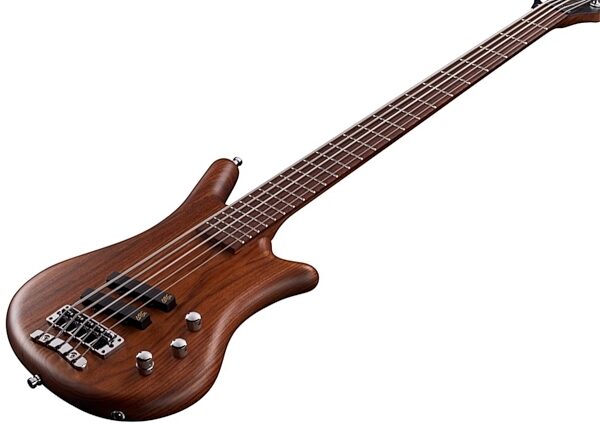 open zoom image for Warwick GPS German Pro Series Thumb BO 5 Electric Bass, 5-String (with Gig Bag), Natural Closeup