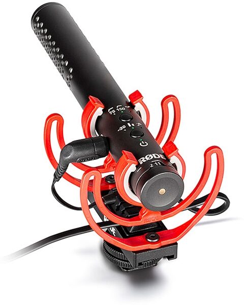 open zoom image for Rode VideoMic NTG On-Camera Condenser Shotgun Microphone, New, Action Position Back