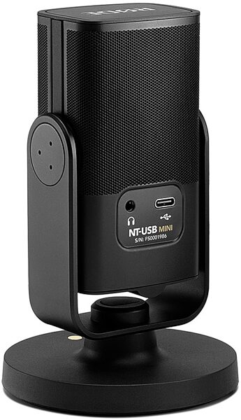 open zoom image for Rode NT-USB Mini Studio-Quality USB Condenser Microphone, New, Action Position Back