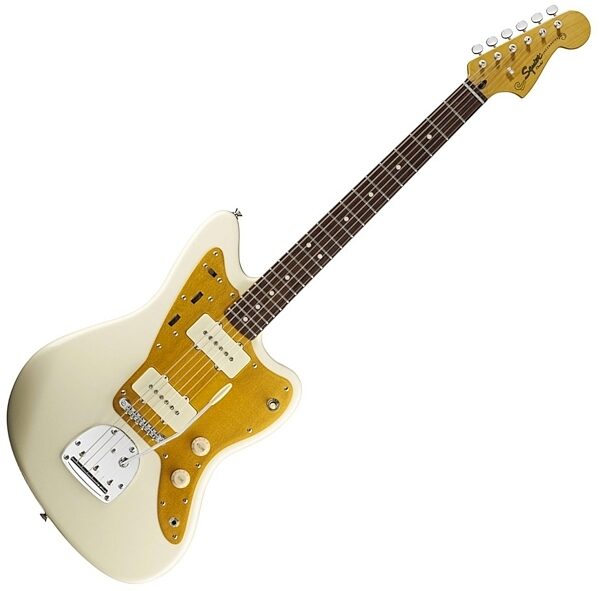 open zoom image for Squier J Mascis Jazzmaster Electric Guitar, Vintage White