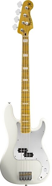 open zoom image for Squier Chris Aiken Precision Electric Bass, Olympic White