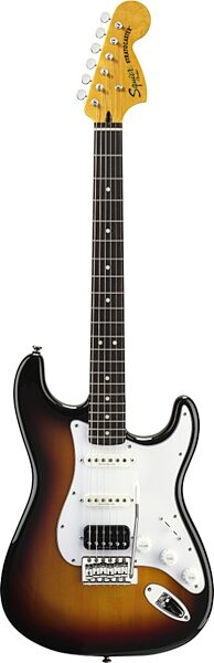 open zoom image for Squier Vintage Modified Stratocaster HSS Electric Guitar with Rosewood Fingerboard, 3-Color Sunburst