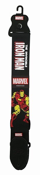 open zoom image for Peavey Marvel Superheroes Guitar Straps, Iron Man Nylon