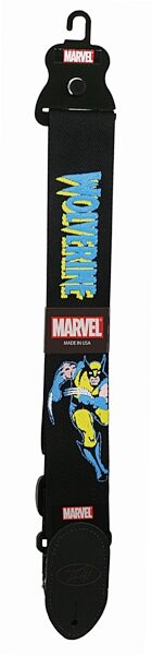 open zoom image for Peavey Marvel Superheroes Guitar Straps, Wolverine Nylon