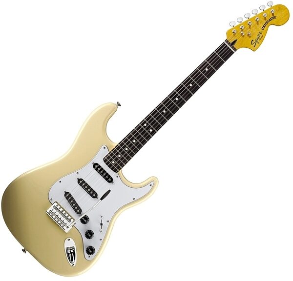 open zoom image for Squier Vintage Modified '70s Stratocaster with Rosewood Fingerboard, Vintage White