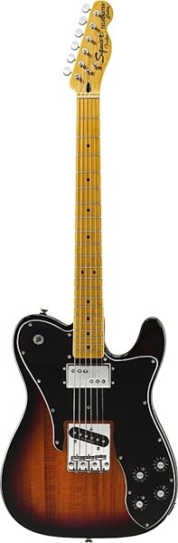 open zoom image for Squier Vintage Modified Telecaster Custom Electric Guitar, with Maple Fingerboard, 3-Color Sunburst