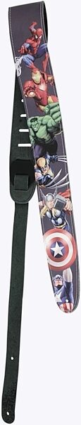 open zoom image for Peavey Marvel Superheroes Guitar Straps, Marvel Six Leather