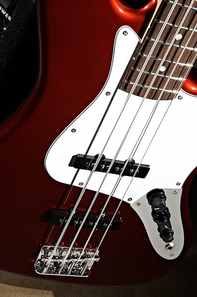 open zoom image for Squier Affinity Jazz Bass Package, Body Closeup