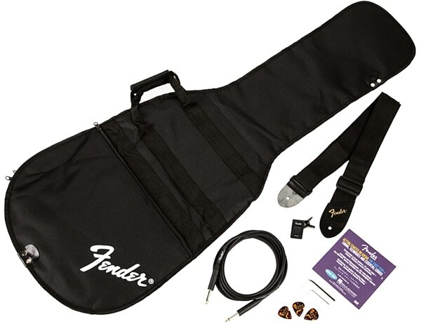 open zoom image for Squier Stop Dreaming Start Playing Set with Affinity Series Stratocaster and Fender Frontman 10G Amplifier, Accessories Included