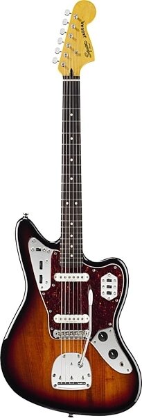 open zoom image for Squier Vintage Modified Jaguar Electric Guitar, with Rosewood Fingerboard, 3-Color Sunburst