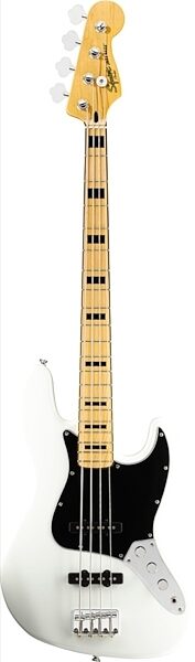 open zoom image for Squier Vintage Modified '70s Jazz Electric Bass, Olympic White
