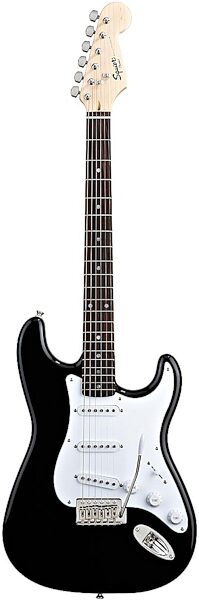 open zoom image for Squier Bullet Strat Electric Guitar with Tremolo, Black
