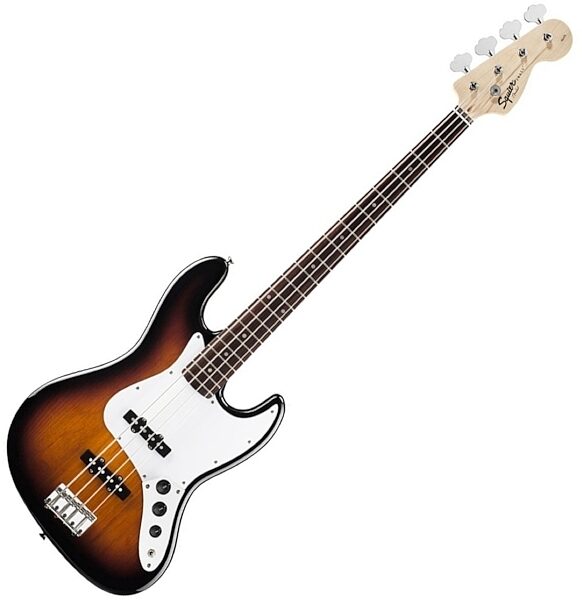open zoom image for Squier Affinity Jazz Electric Bass, Brown Sunburst