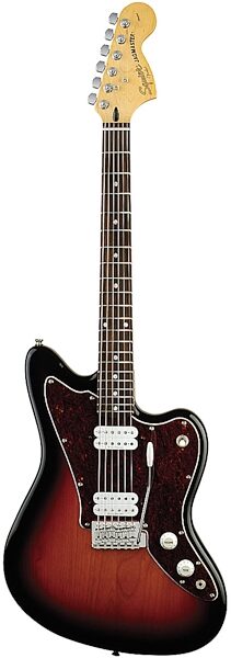 open zoom image for Squier Jagmaster Electric Guitar, 3-Tone Sunburst