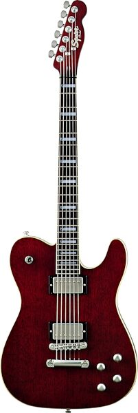 open zoom image for Squier Master Series Chambered Tele HH Electric Guitar, Walnut Stain