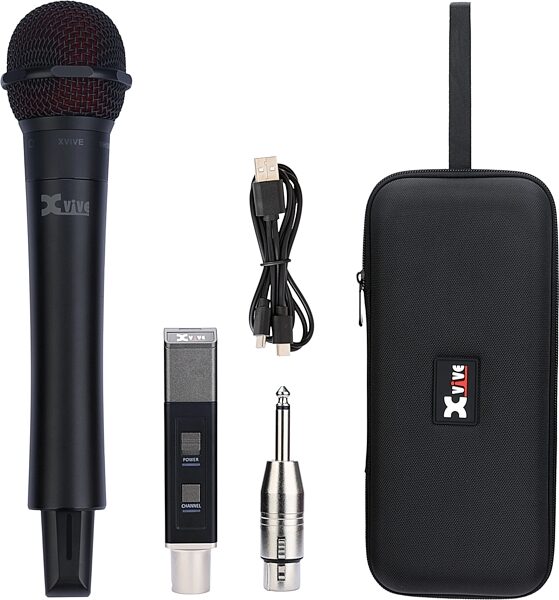 open zoom image for Xvive M5 Handheld Digital Wireless Microphone System, New, Main