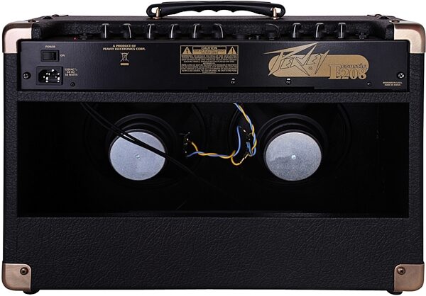 open zoom image for Peavey Ecoustic 208 Acoustic Guitar Amplifier (30 Watts, 2x8"), Rear