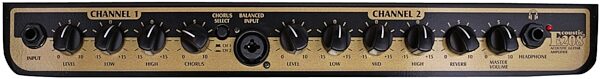 open zoom image for Peavey Ecoustic 208 Acoustic Guitar Amplifier (30 Watts, 2x8"), Control Panel