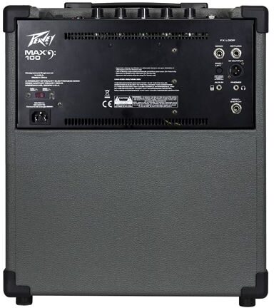 open zoom image for Peavey MAX 100 Bass Amplifier Combo (100 Watts, 1x10"), New, Back