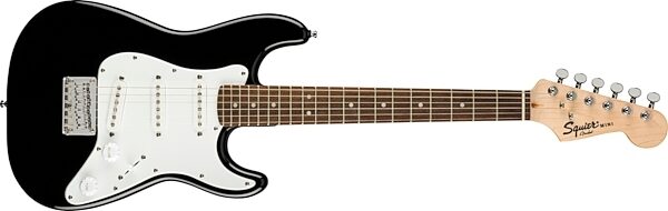 open zoom image for Squier Mini Stratocaster Electric Guitar, with Maple Fingerboard, Black, Main
