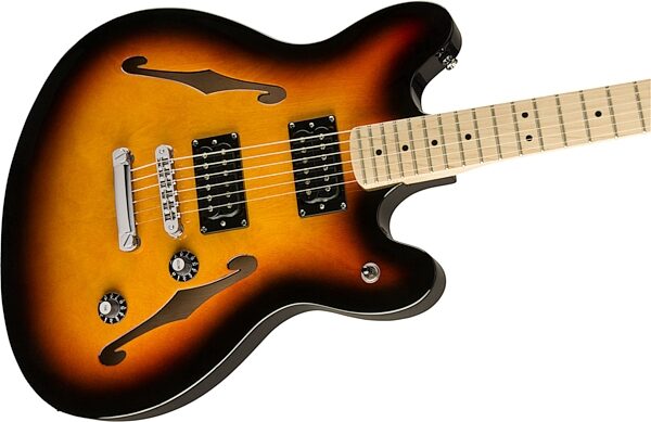 open zoom image for Squier Affinity Starcaster Electric Guitar, Maple Fingerboard, Action Position Back