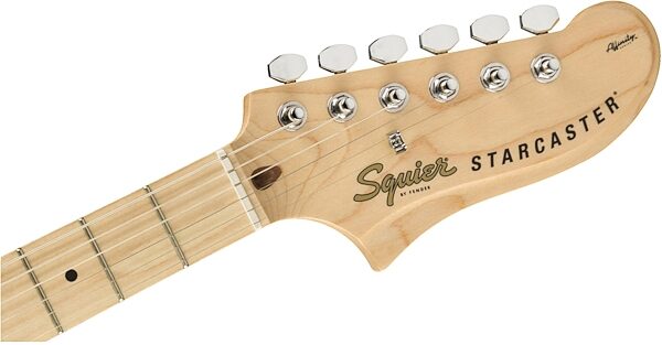 open zoom image for Squier Affinity Starcaster Electric Guitar, Maple Fingerboard, Action Position Back