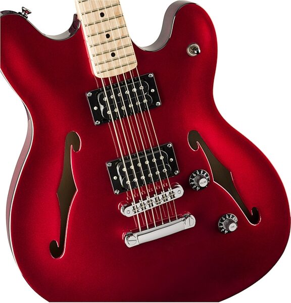 open zoom image for Squier Affinity Starcaster Electric Guitar, Maple Fingerboard, Action Position Back