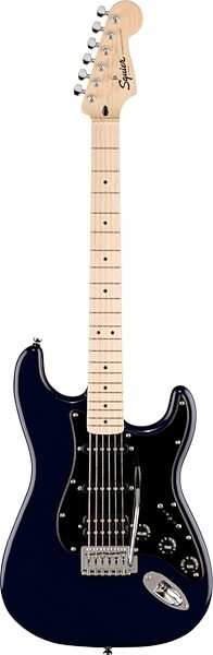 open zoom image for Squier Sonic Stratocaster HSS Electric Guitar, with Maple Fingerboard, Midnight Blue, Main