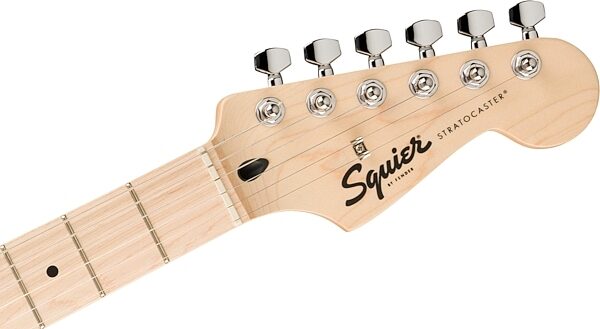 open zoom image for Squier Sonic Stratocaster HSS Electric Guitar, with Maple Fingerboard, Midnight Blue, Action Position Back