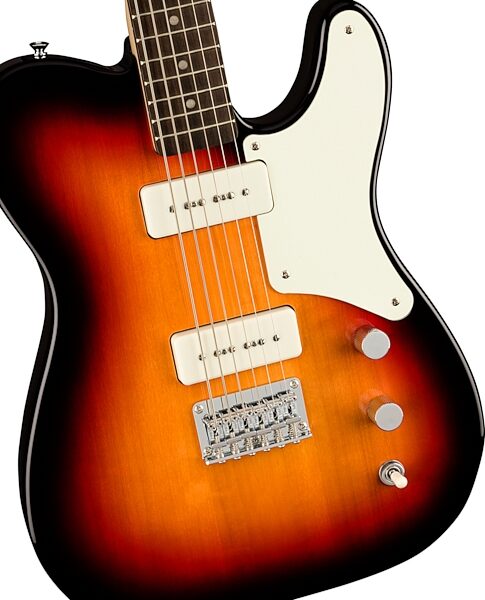 open zoom image for Squier Paranormal Baritone Cabronita Telecaster Electric Guitar, Laurel Fingerboard, Action Position Back