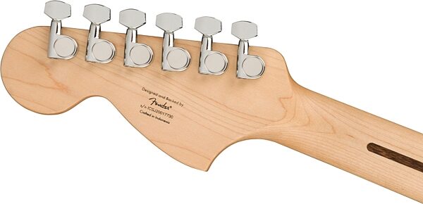 open zoom image for Squier Affinity Stratocaster Electric Guitar, with Laurel Fingerboard, 3-Color Sunburst, Action Position Back