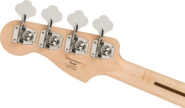 open zoom image for Squier Affinity Precision PJ Electric Bass, Maple Fingerboard, Olympic White, Action Position Back