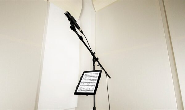 open zoom image for IK Multimedia iKlip 2 Microphone Stand Adapter for iPad Mini, Glamour View 1
