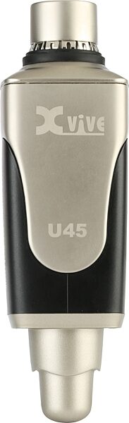 open zoom image for Xvive U45 5.8 GHz Digital Wireless In-Ear Monitor System, Original Silver, Action Position Back