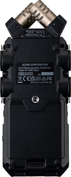open zoom image for Zoom H6essential Digital Handy Recorder, New, Action Position Back