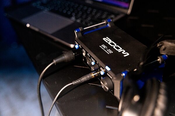 open zoom image for Zoom UAC-232 32-Bit USB Audio Interface, New, Action Position Back