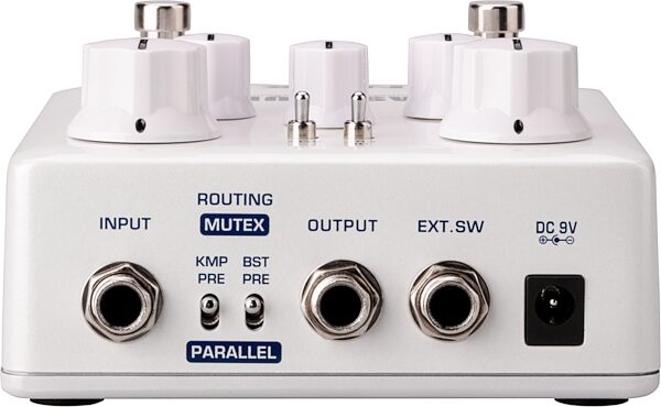 open zoom image for NUX Masamune 2-in-1 Compressor and Boost Pedal, Rear detail Back
