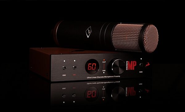 open zoom image for Antelope Audio Edge Strip: Discrete MP Microphone Preamp + Edge Duo Mic Bundle, ve