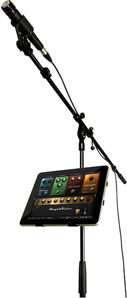 open zoom image for IK Multimedia iKlip iPad Microphone Stand Adapter, Example