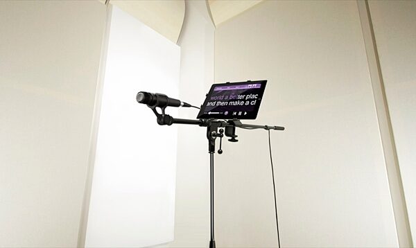 open zoom image for IK Multimedia iKlip 2 Microphone Stand Adapter for iPad Mini, Glamour View 2