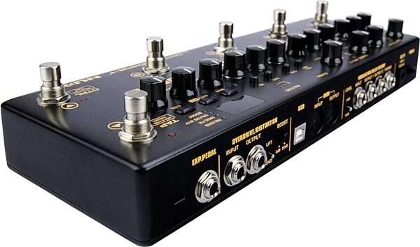 open zoom image for NUX Cerberus Guitar Multi Effects Pedal, Angled Side