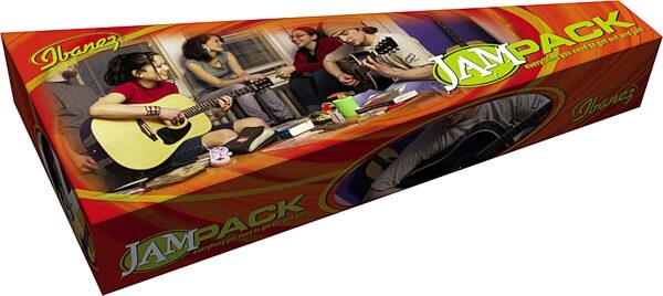open zoom image for Ibanez IJP2S JamPack Acoustic Guitar Pack, Box View