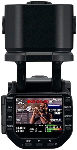open zoom image for Zoom Q8n-4K Handy Video and 4-Track Audio Recorder, New, view