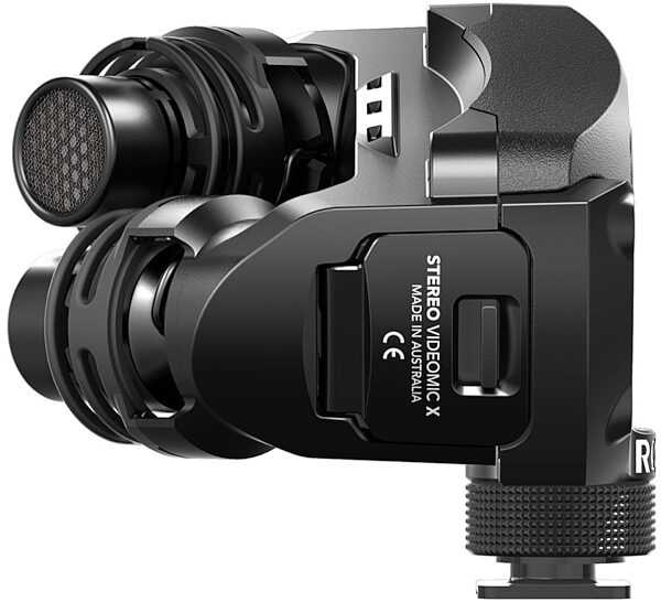 open zoom image for Rode SVMX Stereo Video Mic-X Broadcast Stereo Microphone, Side