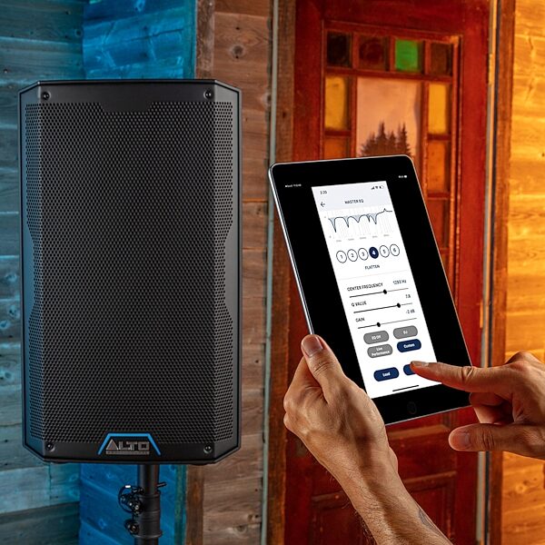 open zoom image for Alto Professional TS410 Powered Loudspeaker, Single Speaker, Action Position Back